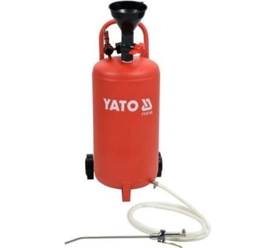 Установка для замены масла пневматическая YATO 20л 0,5MPa YT-07195