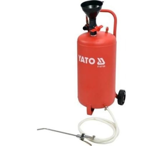 Установка для замены масла пневматическая YATO 20л 0,5MPa YT-07195