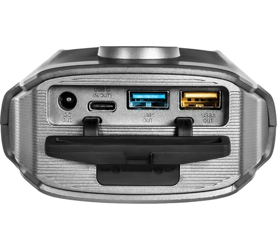 Пусковое устройство QUATTRO ELEMENTI Nitro 20 (12В, 20000 мАч, 1600 А, Type-C, USB-A, дисплей, фонарь 919-265