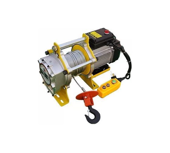 Лебедка TOR CD-300/600-A KCD-300/600 кг, 380В, с канатом 100 м, 24 м/мин, алюминиевый корпус 1034604