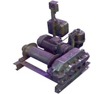 Лебедка монтажная TOR ЛМ-0,5 г/п 500 кг, Н-100 м, без каната 1140505