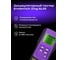 Тестер аккумуляторный Ermenrich (Эрменрих) Zing AL45 фиолетовый 83822 3