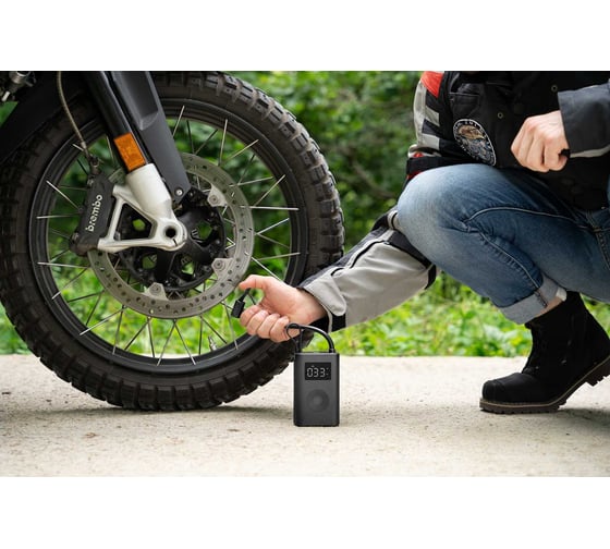Автомобильный компрессор Electric Air Pump (чёрный, QWCQA001) HOTO HOE0011GL