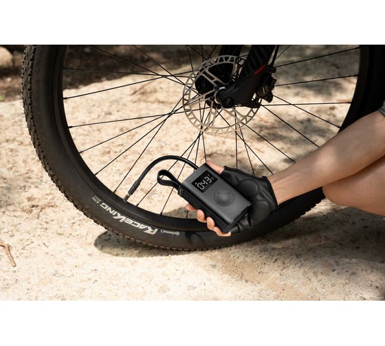 Автомобильный компрессор Electric Air Pump (чёрный, QWCQA001) HOTO HOE0011GL