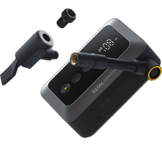 Портативный компрессор Air Pump Pocket (чёрный, QWCQA002) HOTO HOE0013GL