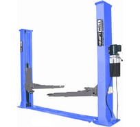 Двухстоечный подъемник KraftWell г/п 5500 кг, электрогидравлический, цвет синий KRW5.5MXL_blue