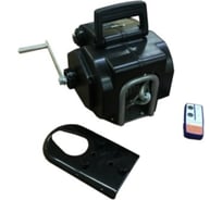 Переносная лебедка 4REVO 3000lbs 12v со стальным тросом на фаркоп 4R-W030AP