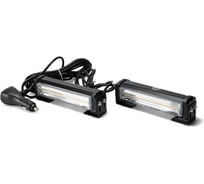 Маяк-стробоскоп АВТОЭЛЕКТРИКА (комплект из 2-х штук) 6Вт, 12/24В, 1 блок COB, 16 режимов, провод 3 м, кронштейн AE6W-1COB-1S 09.02656