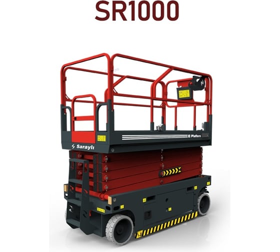 Ножничный подъемник 10м Sarayli SR1000