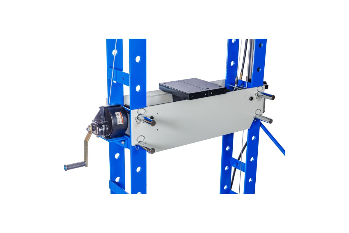 Пресс гидравлический ROSSVIK 50 тонн, напольный, ручной/пневматический ...