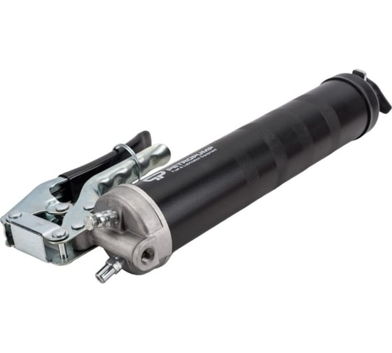 Рычажный шприц для смазки Petropump 500см3, 1/8" BSPT, 130 бар, шланг 300 мм с насадкой, 3,2 г/ход PP100321 1