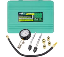 Индикатор компрессии бензинового двигателя FORS&TUNE набор 8 предметов FORSandTUNE-908G1(61076)
