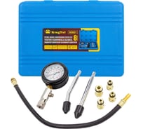 Индикатор компрессии бензинового двигателя KingTul набор 8 предметов KT-908G1(61091)