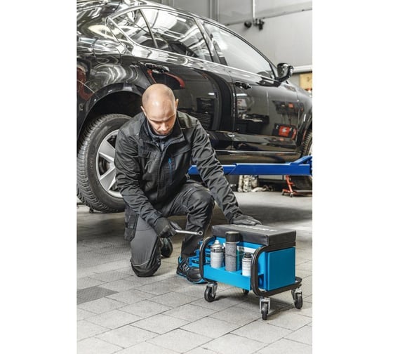 Стул для мастерской с 3 ящиками HOEGERT TECHNIK HT7G560