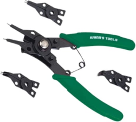 Съемник стопорных колец WYNNS 000000175мм 175мм + 4 насадки  WNS01 00000017672