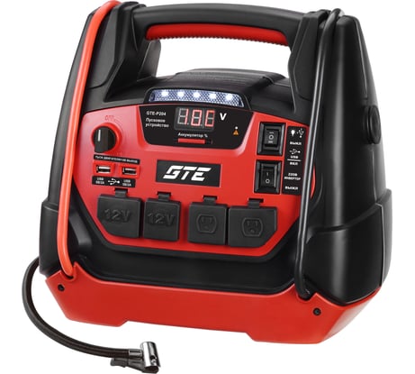 Пусковое устройство 15В/1А,5В/2А,12В/10А,18000мАч GTE P204 020660