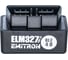 Автодиагностический адаптер EMITRON ELM 327 BLE 4.0, ver.1.5, цвет черный 0002 1