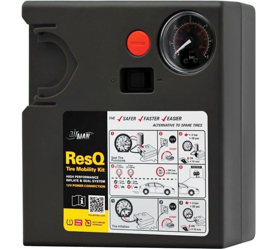Автомобильный компрессор Air Man ResQ Tire Inflator 4897034570175