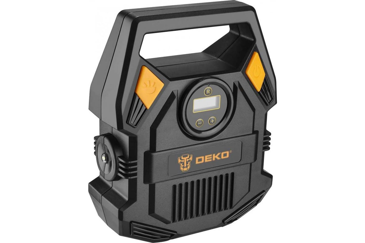 Автомобильный цифровой компрессор DEKO DKCP 160 Psi, LCD Basic 065-0797 -  выгодная цена, отзывы, характеристики, фото - купить в Москве и РФ