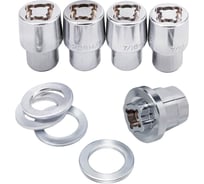 Набор секретных гаек на колесные диски Forsage 7/16"RH, 5 предметов 3581 F-643105 F-643105(3581)