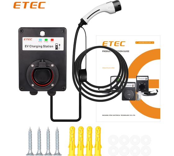 зарядная станция Type2 11 кВт EKEC4-C-T2-11 ETEK ET100