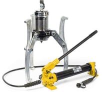 Гидравлический съемник с насосом SHTOK TITAN СГН-10, захват 250 мм, 3/8"12542