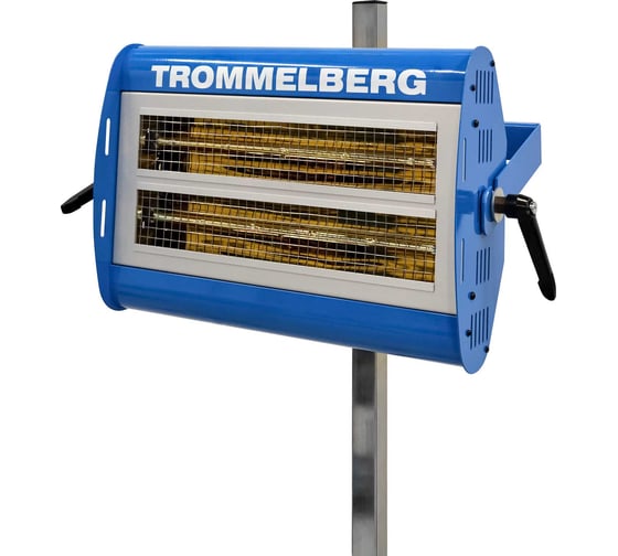 ИК сушка Trommelberg 220 В, 2x1кВт, (2лампы), облуч. пов. 0,8x0,8м, ручн. упр IR2 STANDARD