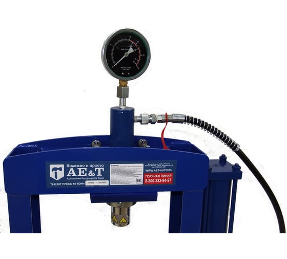 Пресс AE&T 10 т, 3 места T61210T