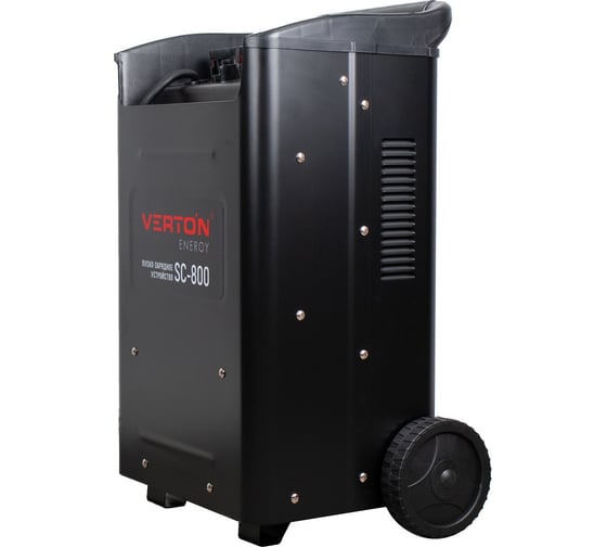 Пуско-зарядное устройство VERTON Energy SC-800 (230/50В/Гц,12/24В,емк20-1300Ач,ток зар/зап100А/800А) 01.12780.17932