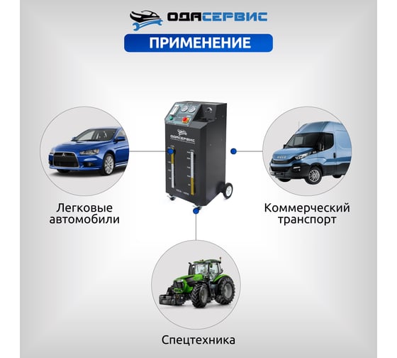 Установка для замены антифриза в системе охлаждения ОДА Сервис ODA-4010N