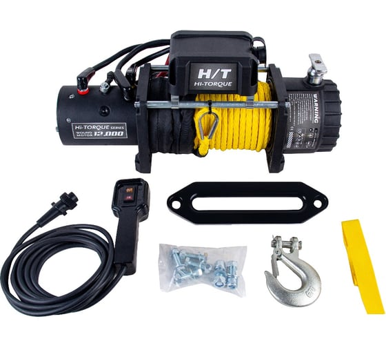 Лебедка электрическая Novawinch HT-12000 синт Трос, 12В W2226