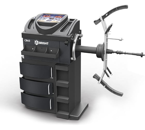 Стенд балансировочный BRIGHT для колес мотоциклов CB63 RAL7016 В0000000204562 1