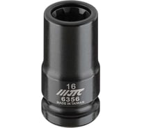 Головка JTC-6356 для демонтажа суппортов на AUDI 1/2 DR, 16мм х 7PT, 50 мм (длина)