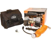 Компрессор автомобильный LAVITA 12В, 22А, 10 АТМ., 60Л/МИН. ДВУХПОРШНЕВЫЙ (+КЛЕММЫ; +СУМКА) LA 191521