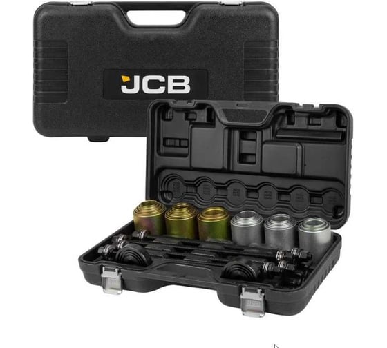 Набор инструментов для замены сайлентблоков, втулок и подшипников JBC 26+2 предмета JBC-933T1+2(61631)