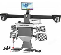 Стенд сход-развал 3D NORDBERG укороченная колонна для ям C802PIT_серый C802-P (7015)