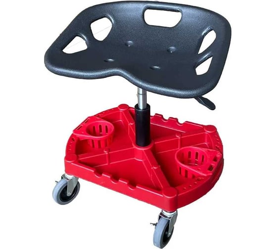 Стул передвижной для детейлера с регулировкой высоты и поддоном A1 Movable Detailing Chair Tools 100SM040 1