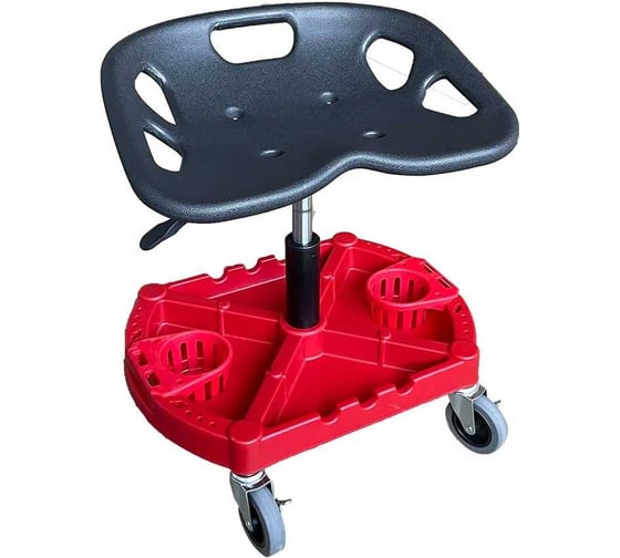 Стул передвижной для детейлера с регулировкой высоты и поддоном A1 Movable Detailing Chair Tools 100SM040