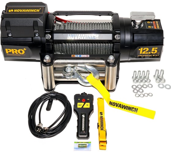 Лебедка электрическая Novawinch PRO PLUS 12500 12В W2212