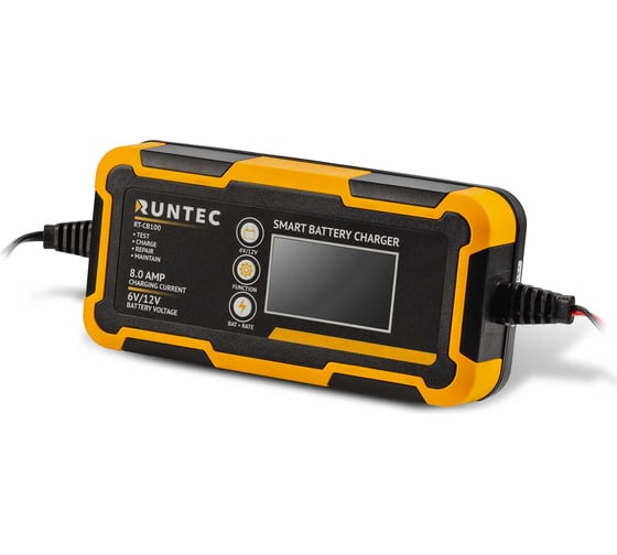 Зарядное устройство RUNTEC автоматическое 6/12В, 4А/8А RT-CB100