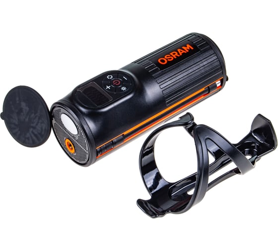 Компрессор портативный Osram 120PSI дисплей, LED фонарь, Powerbank 5200 mAh OTIR2000