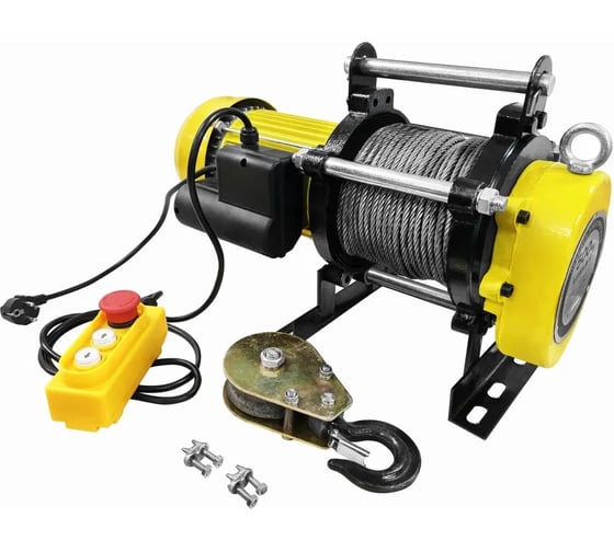 Лебедка электрическая LITELIFT KCD-500 250/500 кг 220в с канатом 50м kcd50050m220