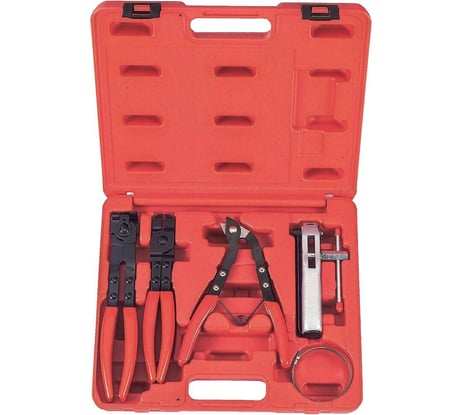Набор приспособлений для снятия и установки хомутов FORCE 6 предметов 906T1
