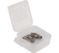 Набор вставок резьбовых WIEDERKRAFT для левой резьбы M5x0.8, 2,5d, 10 предметов WDK-INL05082