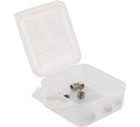 Набор вставок резьбовых WIEDERKRAFT для левой резьбы M5x0.8, 1,5d, 10 предметов WDK-INL0508