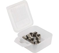 Набор вставок резьбовых WIEDERKRAFT для левой резьбы M8x1.25, 1,5d, 10 предметов WDK-INL8125