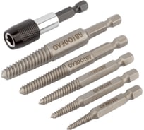 Набор экстракторов для шуруповерта Автоdело М3-М18, 5шт, пластиковый кейс 40289 17017