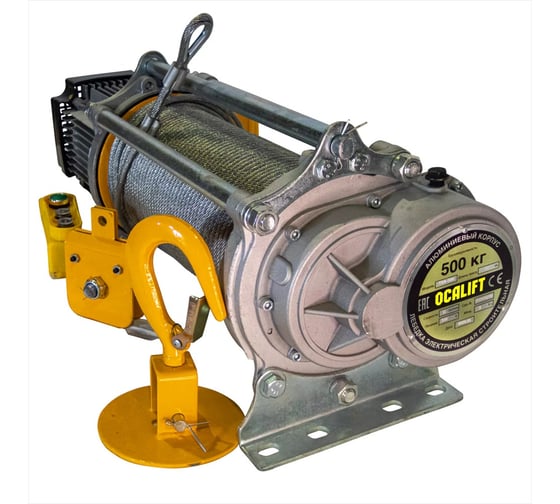 Электрическая лебедка OCALIFT TSA 500 220в TSA500100m220v