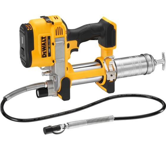 Смазочный пистолет (пресс масленка) Dewalt DCGG571NK 18В XR, 690 Бар, 453 г., без аккумулятора и ЗУ DCGG571NK-XJ