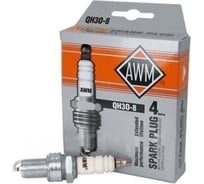 Свеча AWM QH3O-8 для ГАЗ402/Citroen/Renault, медь, 4 шт. 410090028